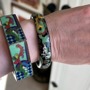 Vintage Cloisonne Bangles